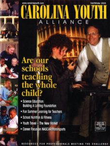 Cover of the Carolina Youth Alliance Magazine for Fall/Winter 2003