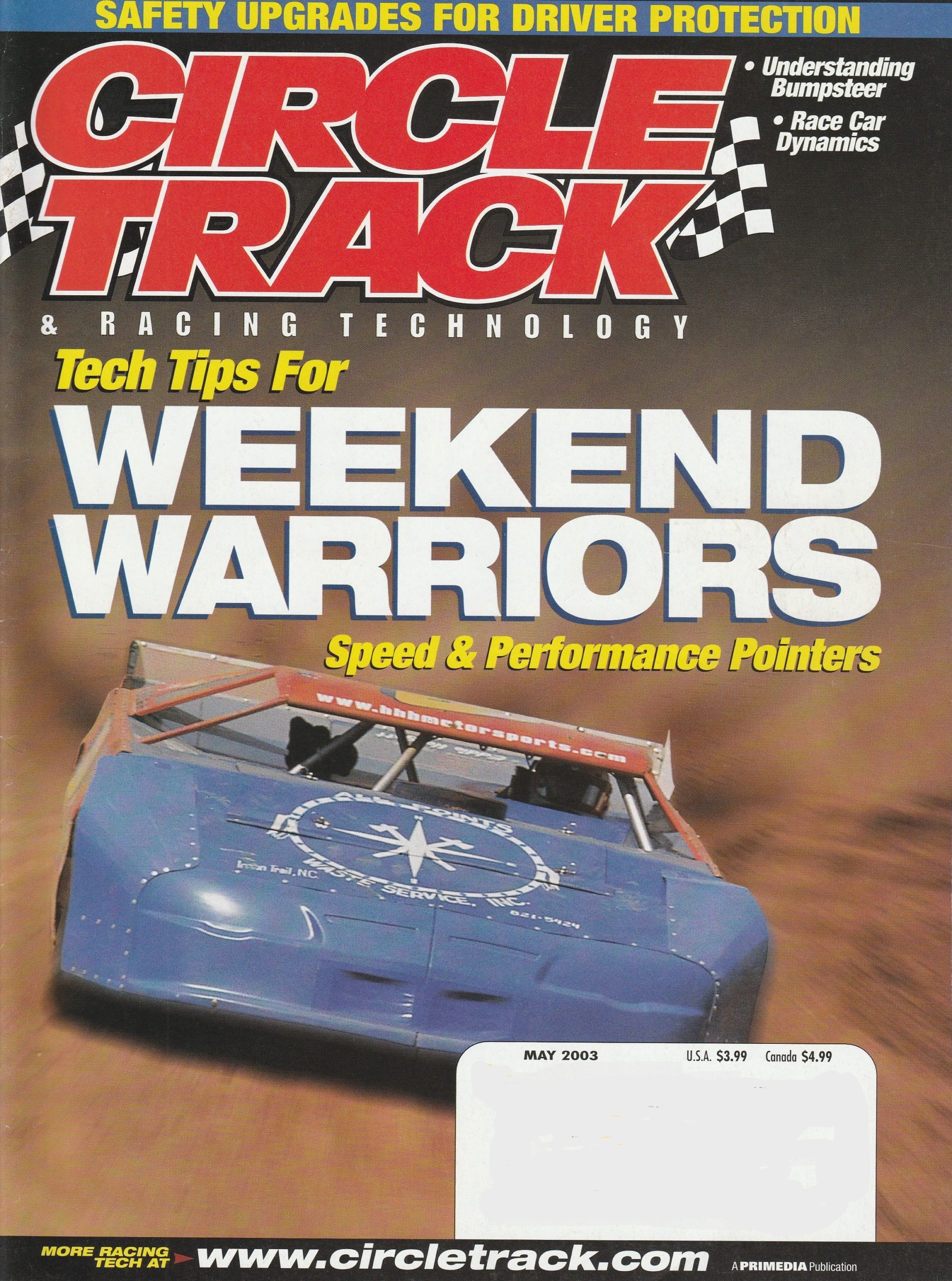 Cove of the Circle Track Magazine for May 2003