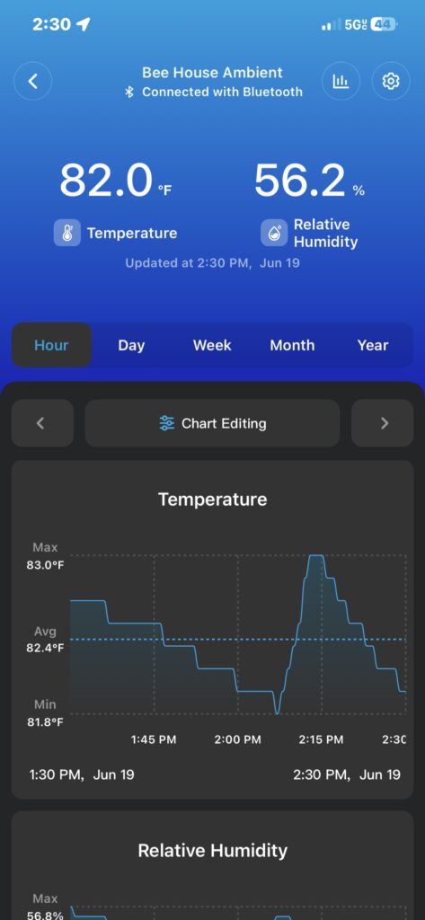 Screenshot of Govee app